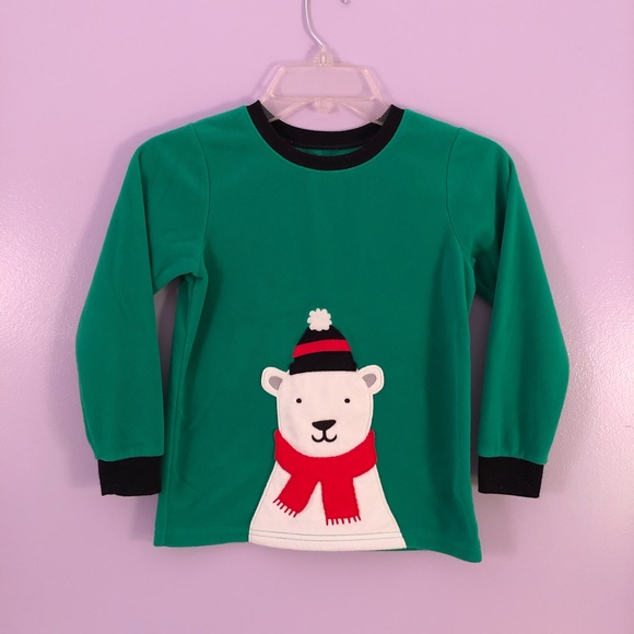 Carter's Other - Kids Christmas Polar Bear Soft Long Sleeve Sweater